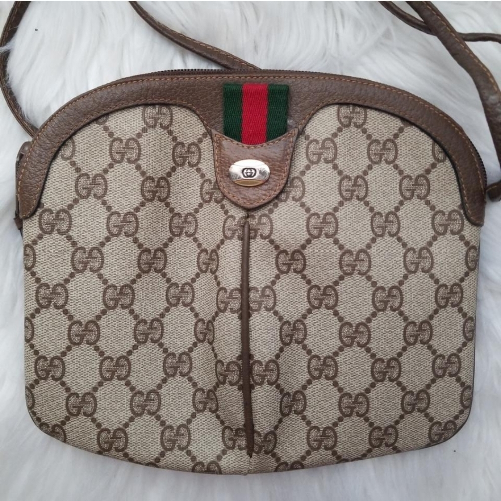 Authentic Vintage Gucci GG Monogram Ophidia Clutch - Picture 3 of 12